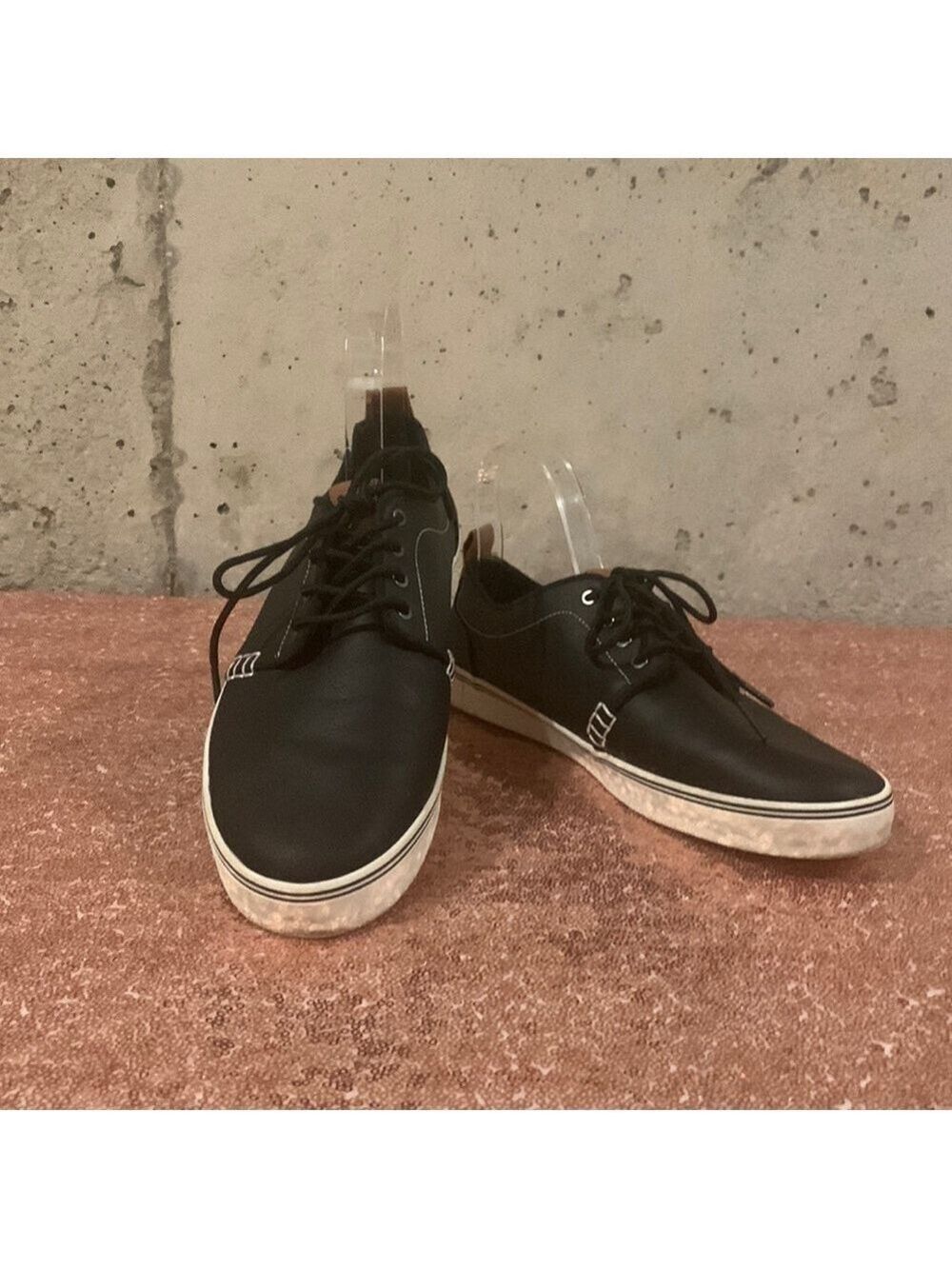 Goodfellow & Co Blue Faux Leather Sneakers For Men - Size 8